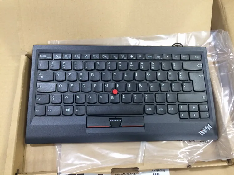 Новая Оригинальная проводная USB клавиатура для Lenovo ThinkPad Compact с трекпонтом