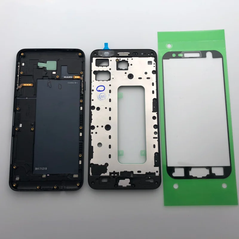 Оригинальная Крышка батарейного отсека задняя крышка корпуса для Samsung Galaxy J7 Prime