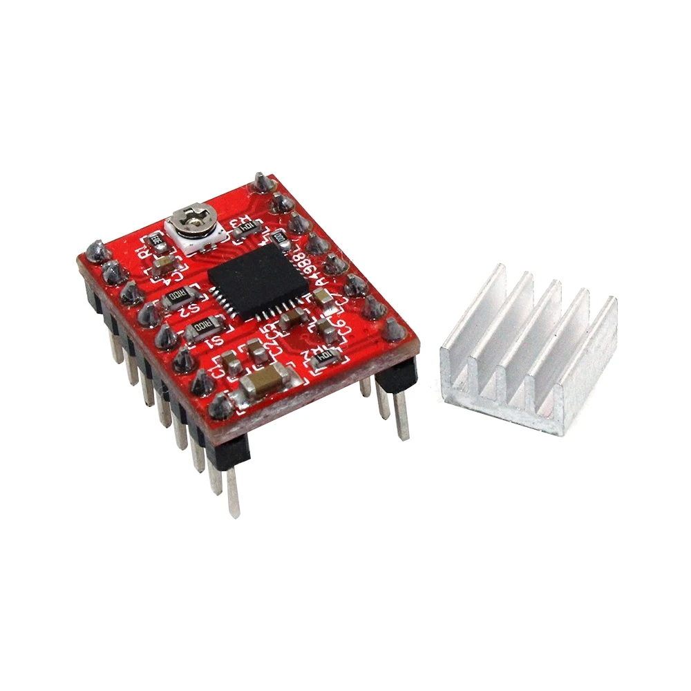 5 шт. tmc2208 шаговый Двигатель Mute драйвер StepStick Мощность трубки встроенный текущий драйвер 1.4a пиковый ток 2A заменить tmc2100