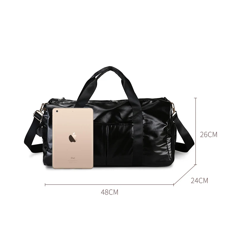 

New Travel Bag Waterproof Hand Fitness Yoga Handbag For Shoes Dry Wet Duffle Bags Shoulder Bag Women Traveling Weekender XA724WB