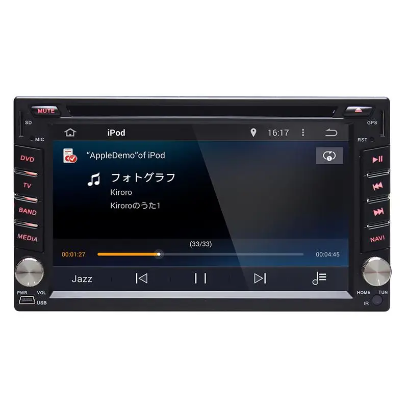 Универсальный 6," Автомобильный dvd-плеер на основе Android с AM/FM/BT GPS wifi с диагностическим разъемом и цифровым видеорегистратором/автомобильный ПК/Мультимедийная Главная панель аудио Радио стерео
