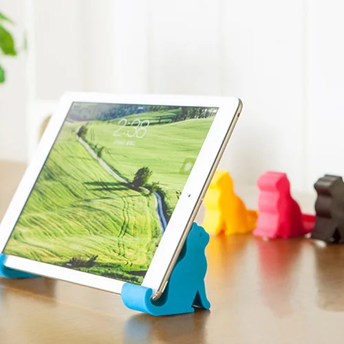 Лидер продаж новый милый мини держатель для телефона и планшета в форме кошки|stand