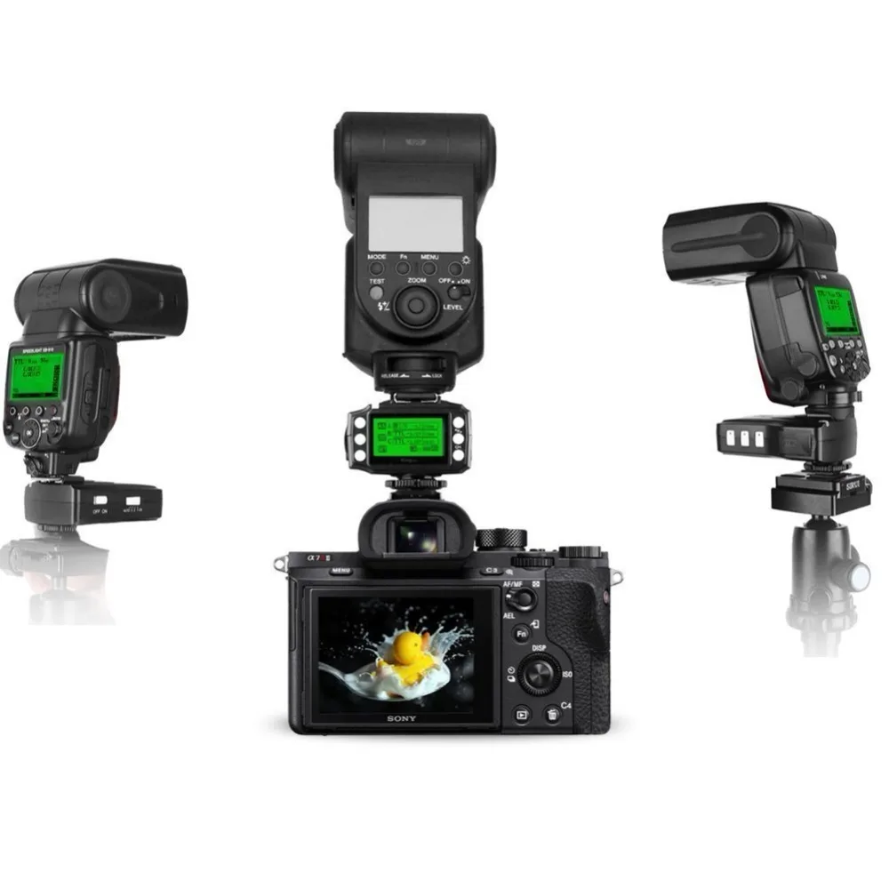 Pixel X800S Стандартный беспроводной HSS TTL светодиодная вспышка Speedlite + King Pro 2 4G набор