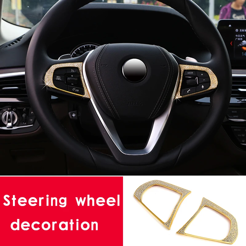 АЛМАЗНОЕ КОЛЬЦО в Звездном стиле рамка кнопка регулировки громкости Накладка