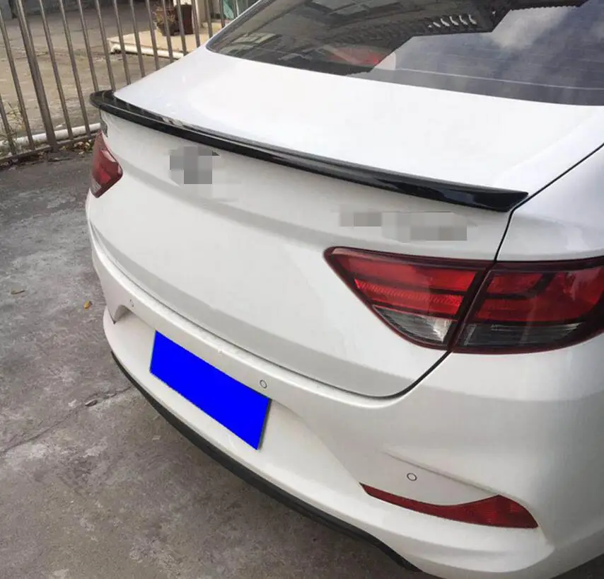 Спойлер для HYUNDAI Celesta 2017 2018 спойлер высокого качества из ABS материала заднее крыло