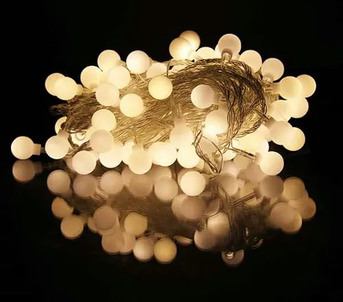 10 м/100 светодиодный белое праздничное платье с соединчющаяся между собой Фея