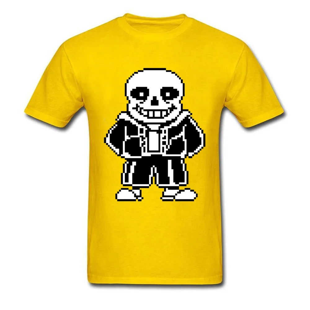 Футболка Undertale Sans для фанатов игр Мужская футболка в стиле хип хоп с коротким
