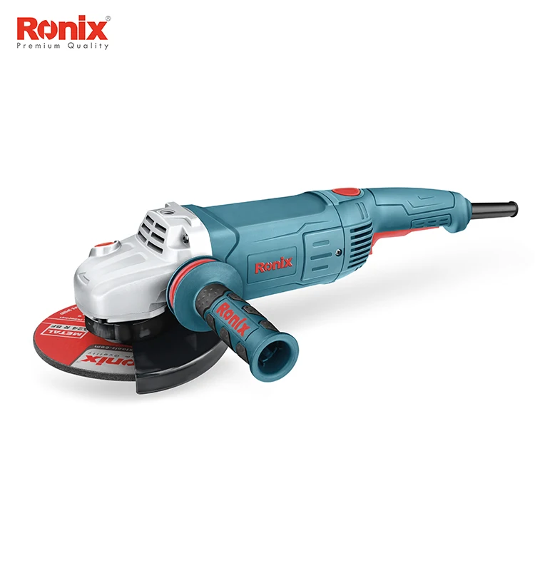 Ronix 180 мм Угловая шлифовальная машина 2400 Вт 220В 8000 об/мин угловая с длиной кабеля 3 | Точильные камни -32922829839