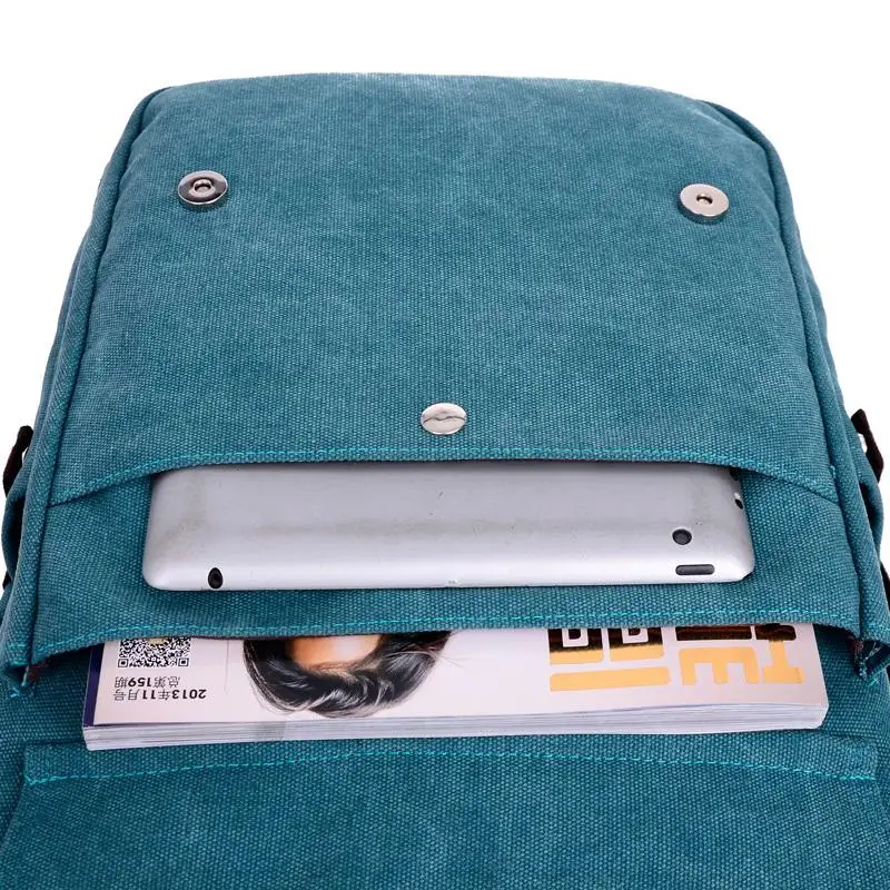 

New Men And Women's Fresh Solid Canvas Backpack Bags Men's Mochilas Women Frauen Rucksack
