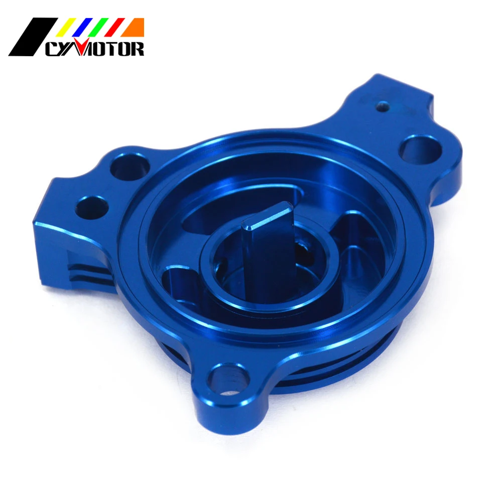 Комплект алюминиевых масляных фильтров для мотоцикла CNC YAMAHA YZ250F YZ450F WR250F WR450F YZ WR 250