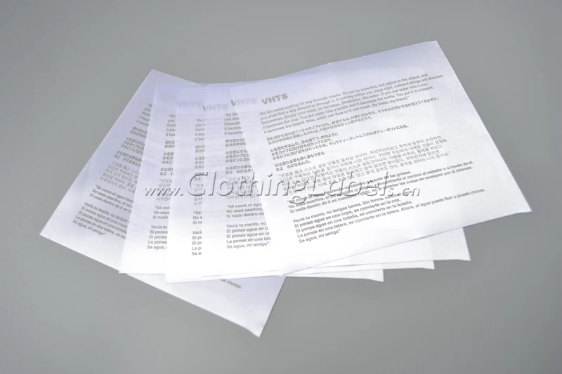 Custom clothing labels printed label with QR code satin tape material white backgroundwith grey logo | Дом и сад