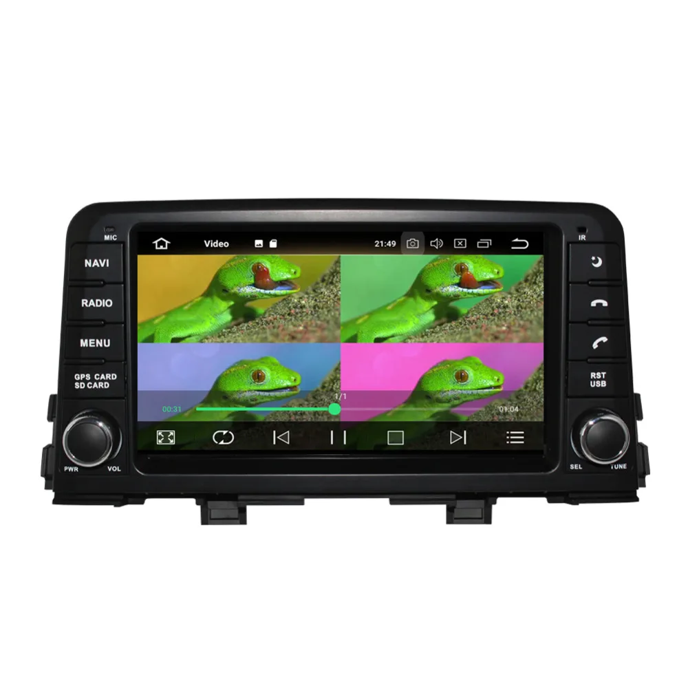 Автомобильный мультимедийный плеер 2 Din Android 8 0 Восьмиядерный процессор 4 Гб ОЗУ