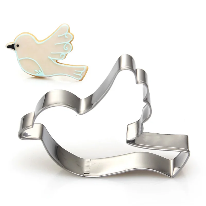 Новое Поступление Птицы Форма Торт Печенье Формы Для Выпечки Из Нержавеющей