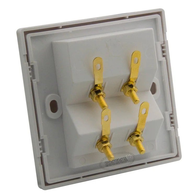 86 размер новый стиль 4 порта банан звуковая коробка настенная панель динамика|wall