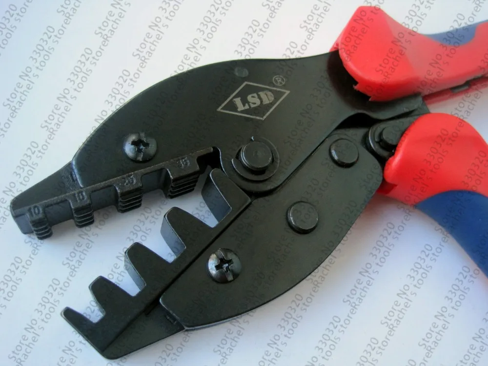 Кабельный наконечник обжимной инструмент трещотка обжимные плоскогубцы для 10