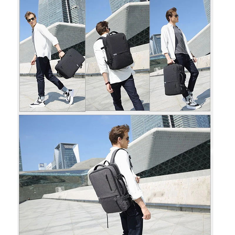 DIREWOLF 15.6'' Laptop Backpacks Large Capacity Smart Anti Theft Business Men Backpack Teenager Boys Travel School Bag | Багаж и