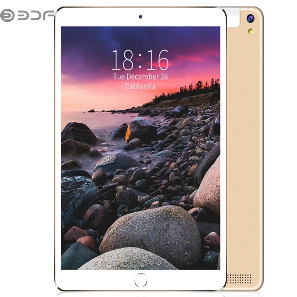 BDF 10 1 дюймовый Android четырехъядерный планшет ПК Гб ОЗУ + 32 ПЗУ поддержка