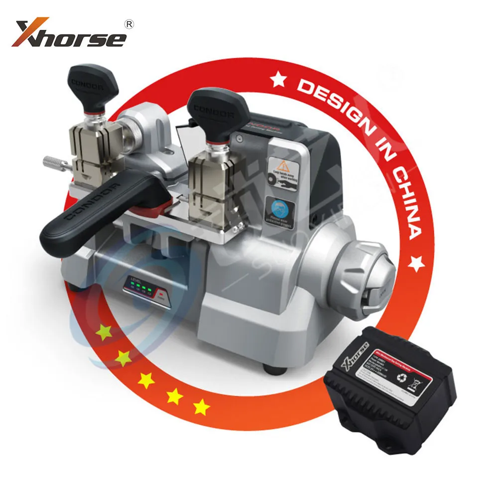 Оригинальный аккумулятор Xhorse Condor XC009 для ручного станка ключей от двухсторонних
