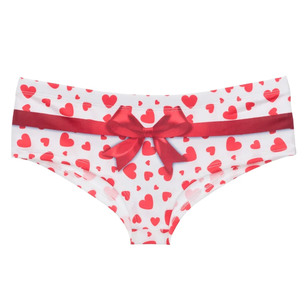 

3D Printing Red good boy Sexy Women's Briefs Thong Bragas Culotte Femme sexy panties thong women strings