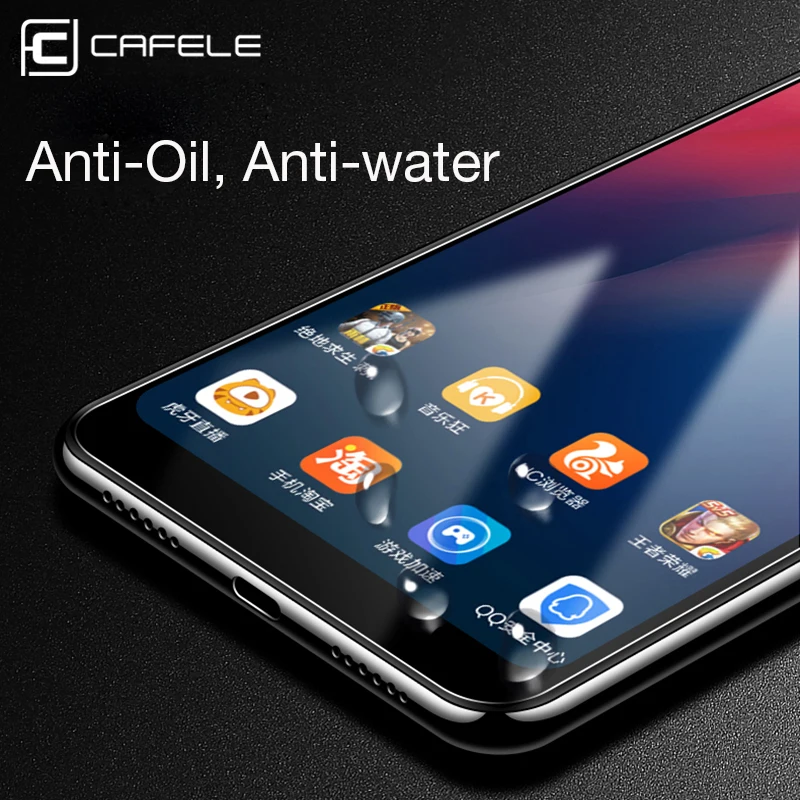 CAFELE защита для экрана Xiaomi Redmi note 8 Pro закаленное стекло 2.5D Edge HD прозрачное