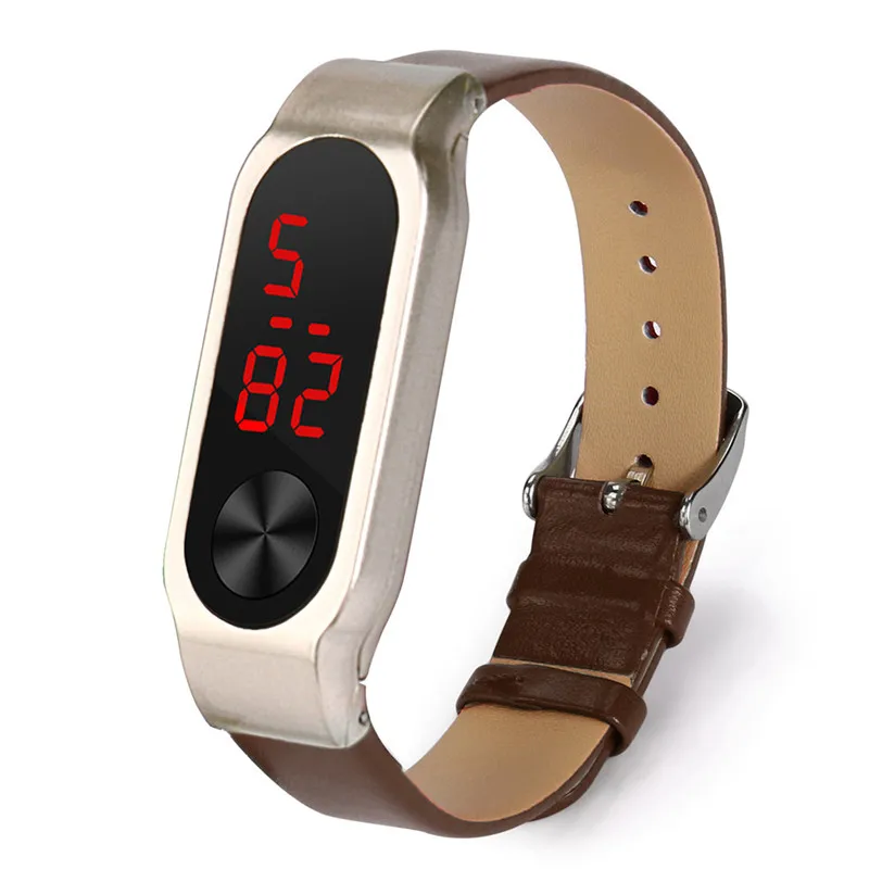 Leather Replacemet WristBand Strap Bracelet Metal Buckle For XIAOMI MI Band 2 Jul1 Professional Factory Price PG11 Drop