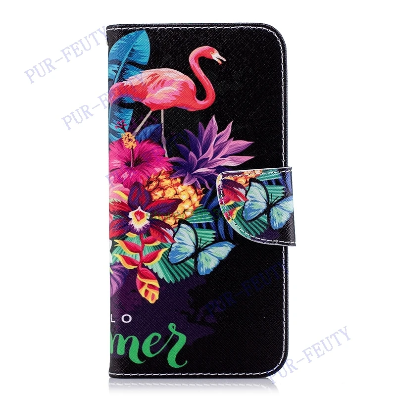 Чехол с откидной крышкой для huawei P smart FIG-LX1 FIG-LX2 Чехол-бумажник для мобильного телефона с креплением на поясной ремень крышка для того, чтобы наслаждаться фотоаппаратов моментальной печати 7 S FIG-l21 FIG-l22 сумка чехол из ТПУ - Цвет: I
