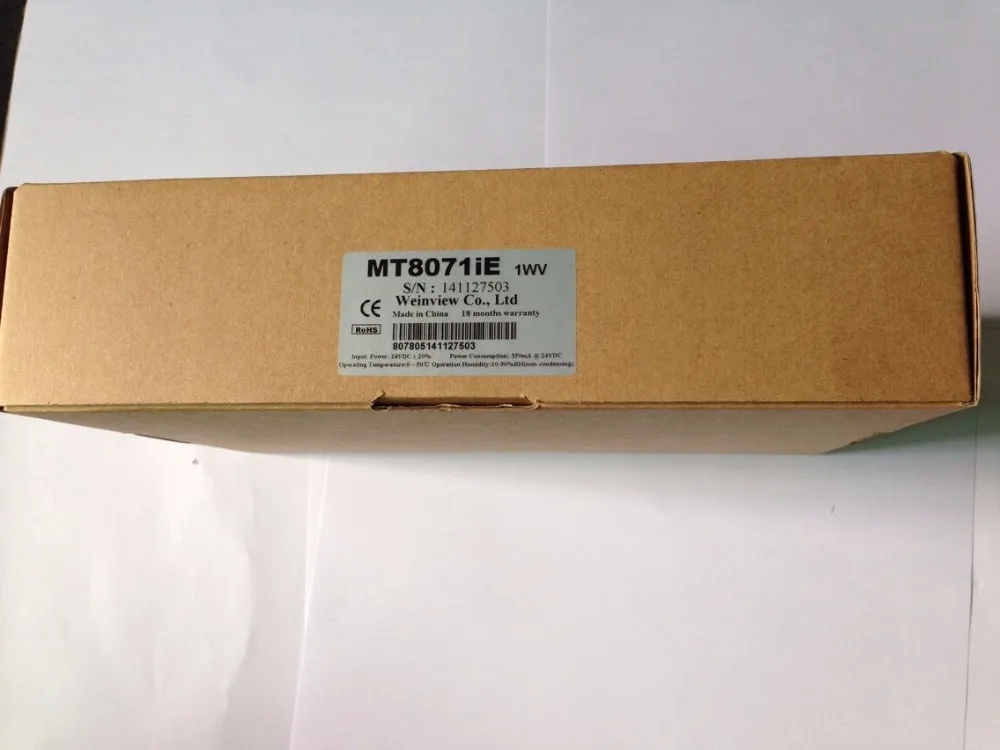 MT8071iE телефон с сенсорным экраном 7 дюймов 800*480 Ethernet 1 USB хост Новый в коробке|hmi touch