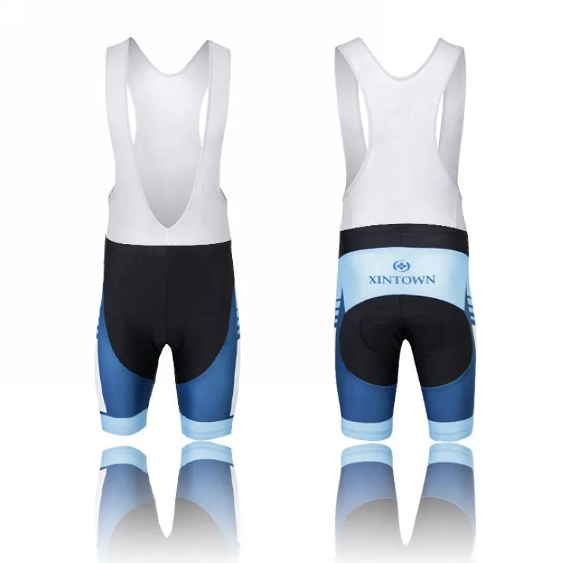 XINTOWN мужские Ropa Ciclismo Спортивная команда Велоспорт Джерси нагрудник шорты набор