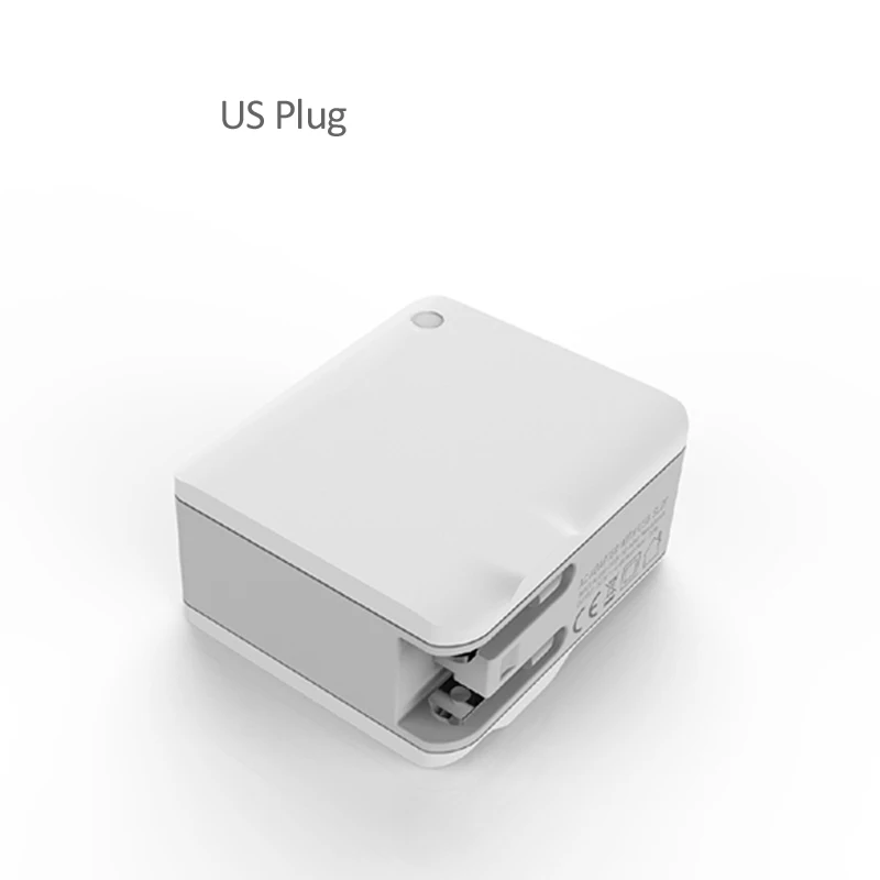 INGMAYA дорожное зарядное устройство USB с 4 портами 22 Вт Мощность 2.4A Зарядка для iPhone 5S