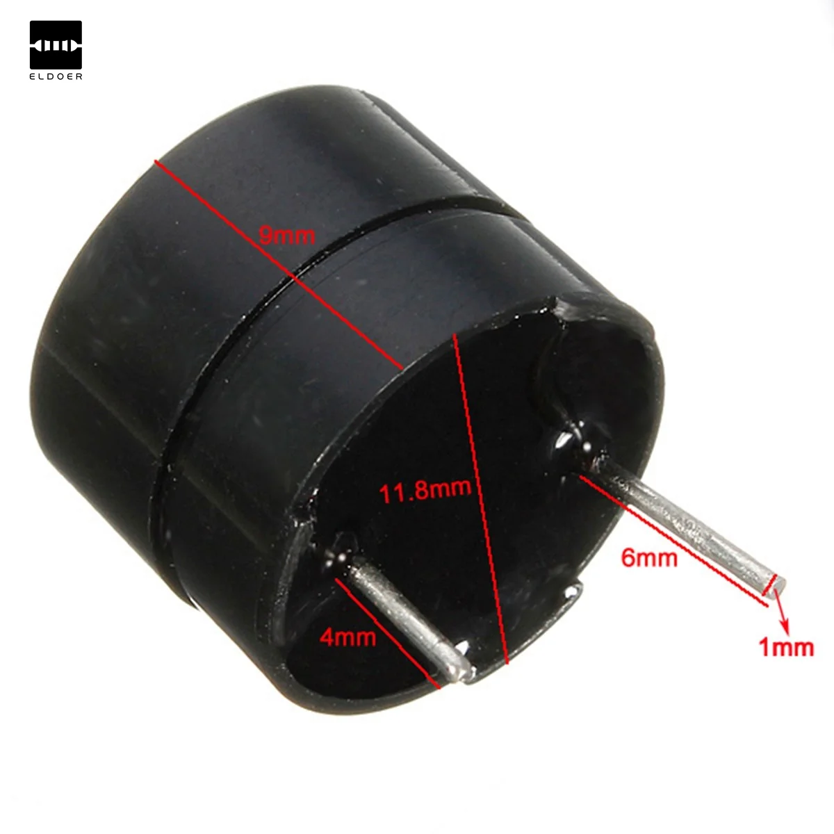 Электромагнитная активная сирена 5 В непрерывный звуковой сигнал для
