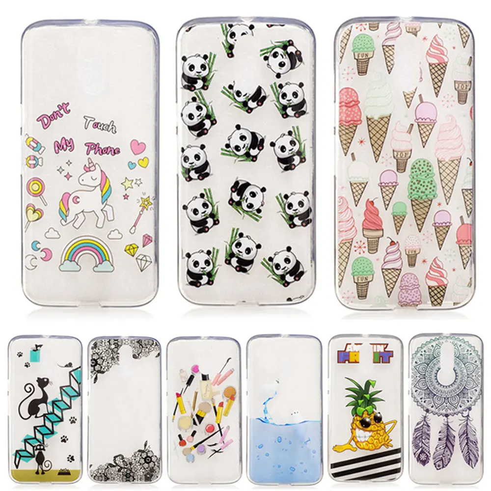 Soft Silicone Case for Motorola Moto G4 4G LTE XT1626 XT1622 XT1625 TPU Frame Phone Fitted G 4 Gen M1B XT 1626 bag |