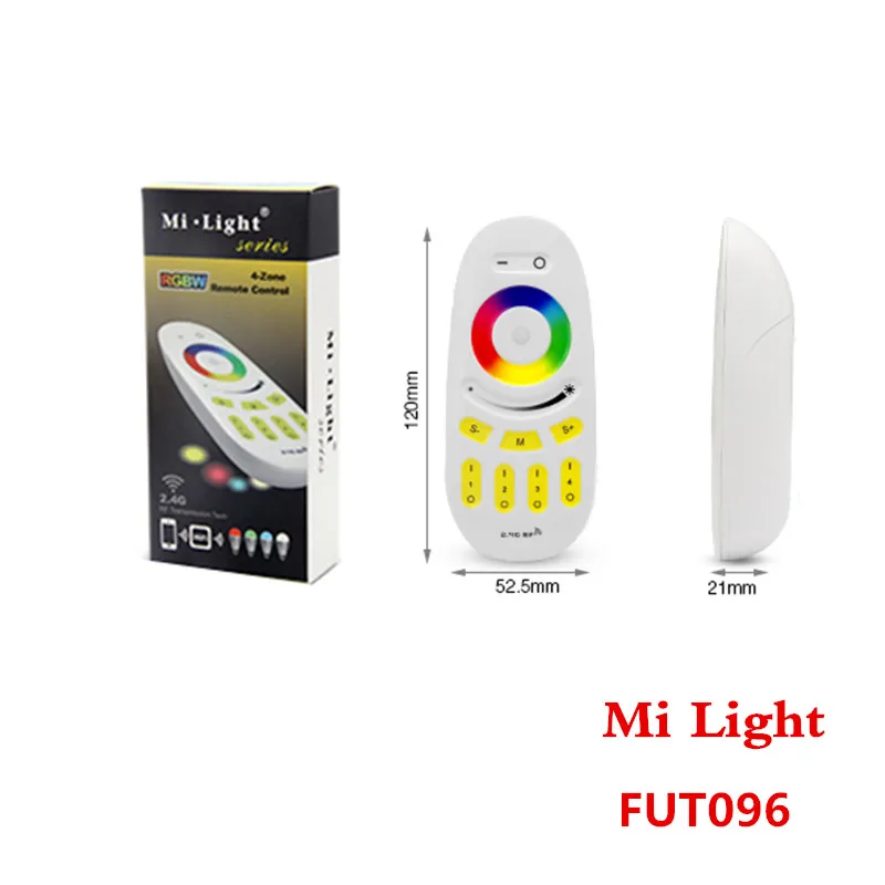 Сенсорный экран Mi Light 2 4 ГГц зоны сенсорный Радиочастотный пульт дистанционного