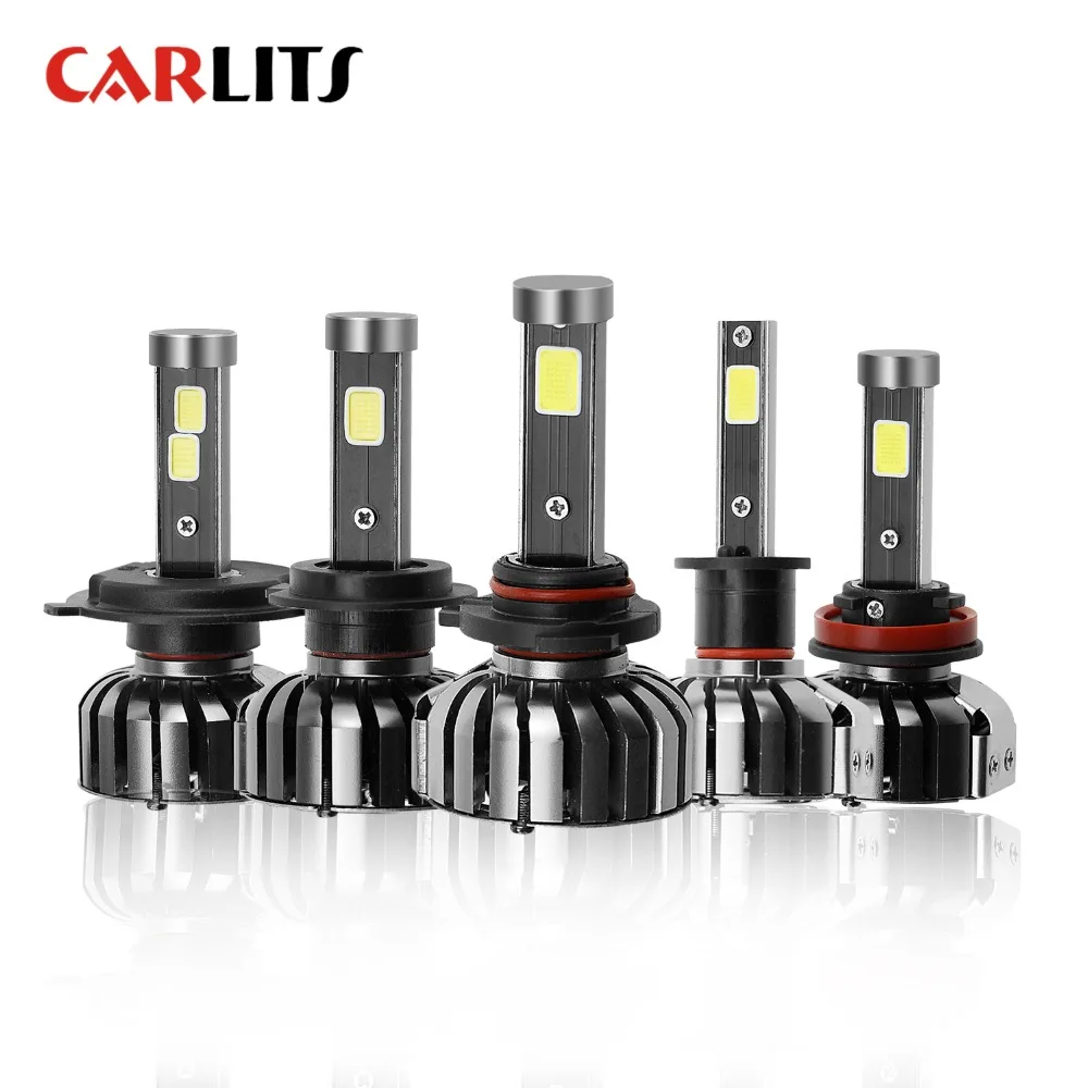 Автомобильный светодиодный светильник CARLITS H4 H7 s H1 H3 H8 H9 H11 9005 9006 9007 9008 HB5 HB3 HB4 для