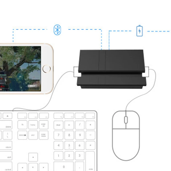 Подставка для конвертера Bluetooth Battledock игр FPS с клавиатурой и мышью игровой