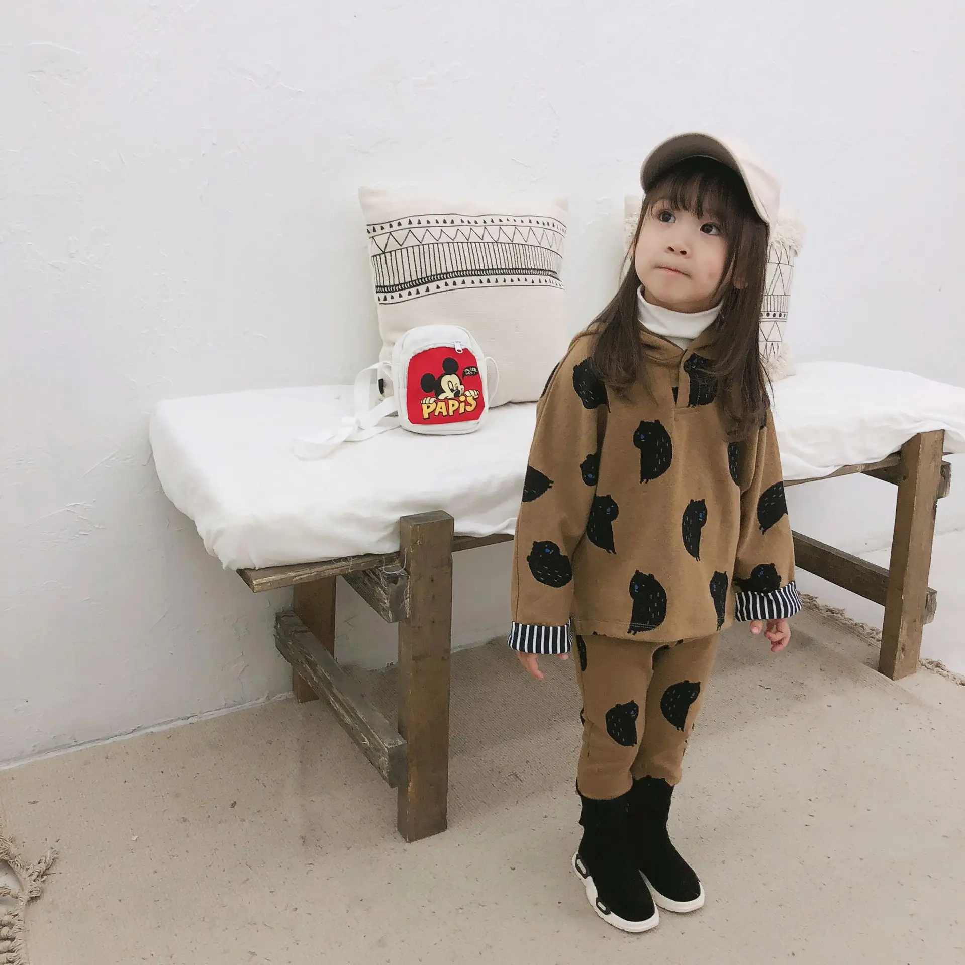 Коллекция 2019 года Новое поступление весенние и зимние комплекты одежды Модный