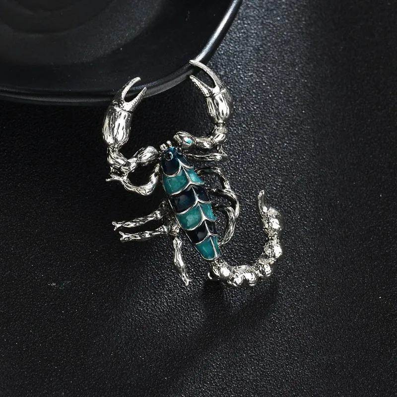 Модные броши в виде животного скорпиона для мужчин и женщин Bijoux свадебная брошь