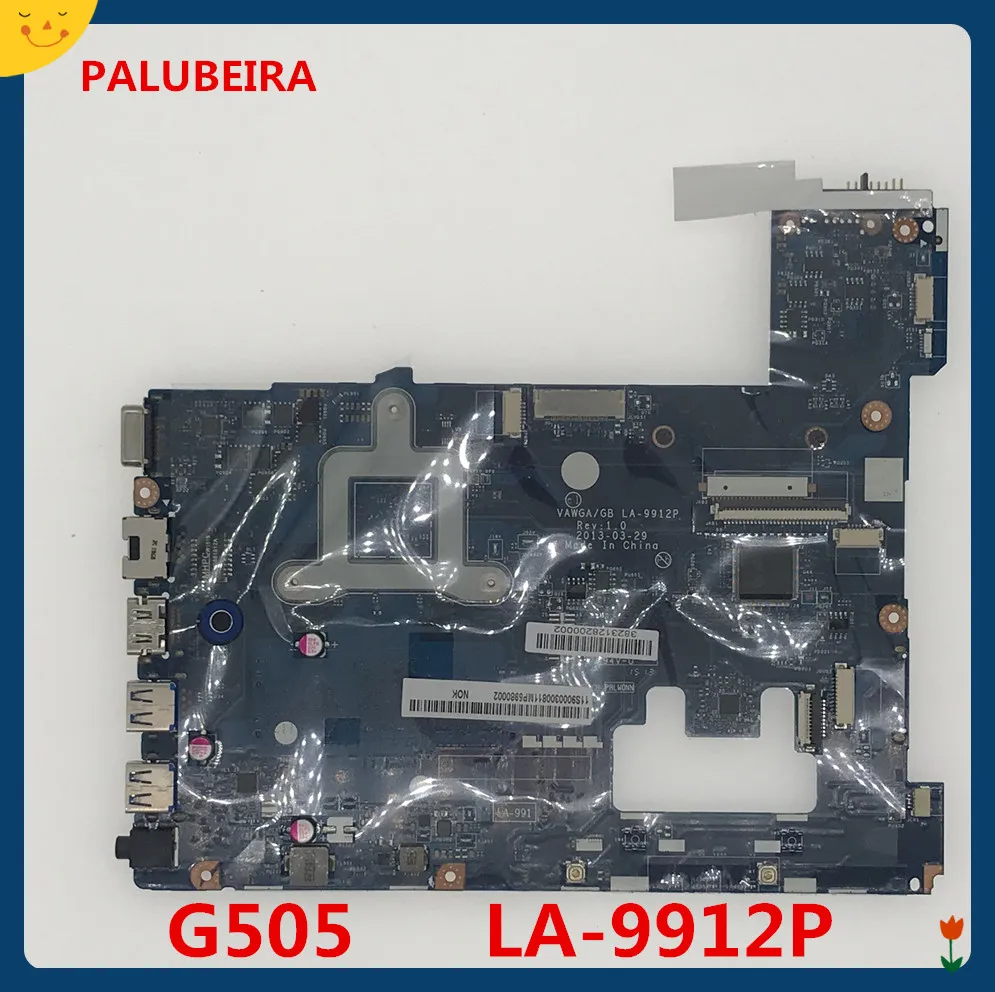 PALUBEIRA LA 9912P материнская плата для ноутбука Lenovo G505 ноутбук (с E1 2100) совместим с A4 A6 A8