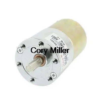 

DFGB37RG-240i Cylinder Max Dia 37mm Speed 10RPM Geared Motor