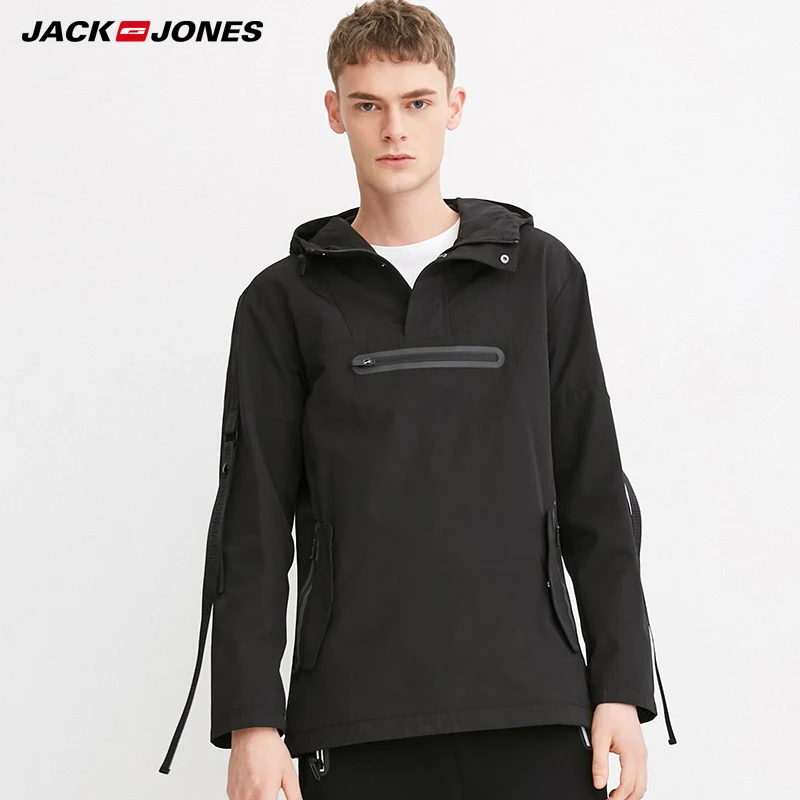 Мужская ветровка с капюшоном Jack Jones новинка 218121561|Плащи и тренчи| |