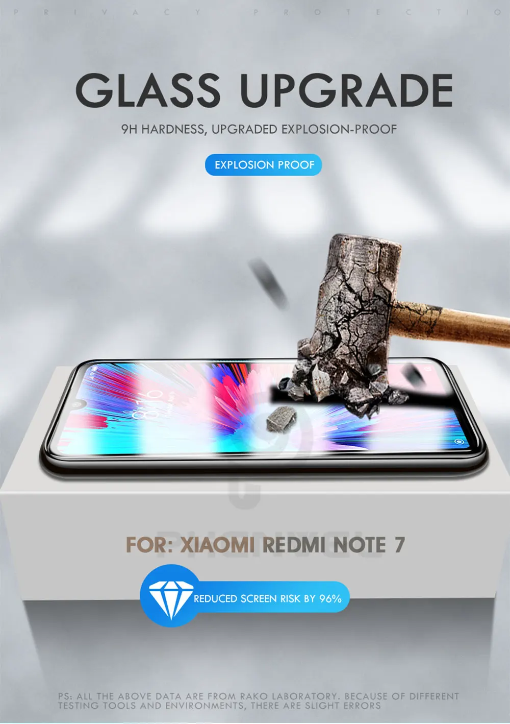 5D стекло для Xiaomi Redmi Note 7 защитная пленка для экрана против царапин 9H закаленное стекло для Xiomi Redmi 7 note 7 защитное стекло
