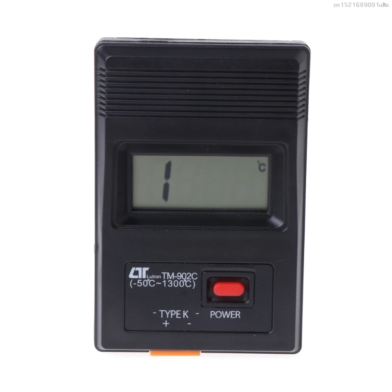 TM 902C K Тип Цифровой ЖК термометр 50 градусов Цельсия до 1300 с термопарным