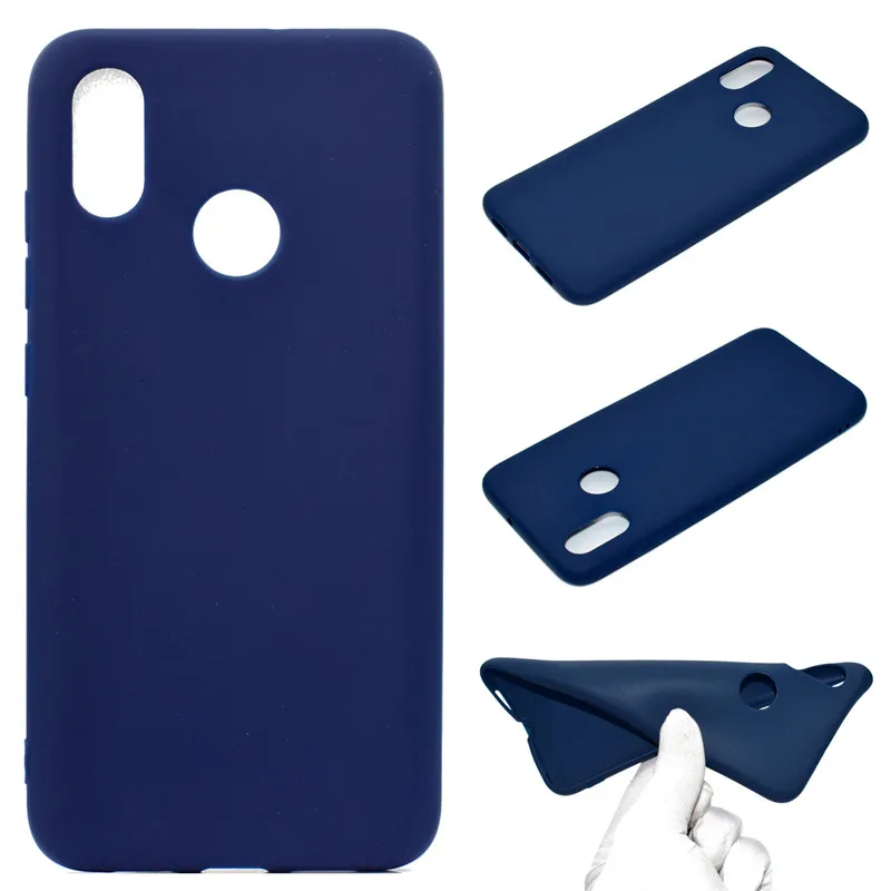 Силиконовый чехол для Fundas Huawei Y6 2019 карамельных цветов Prime мягкие чехлы телефона