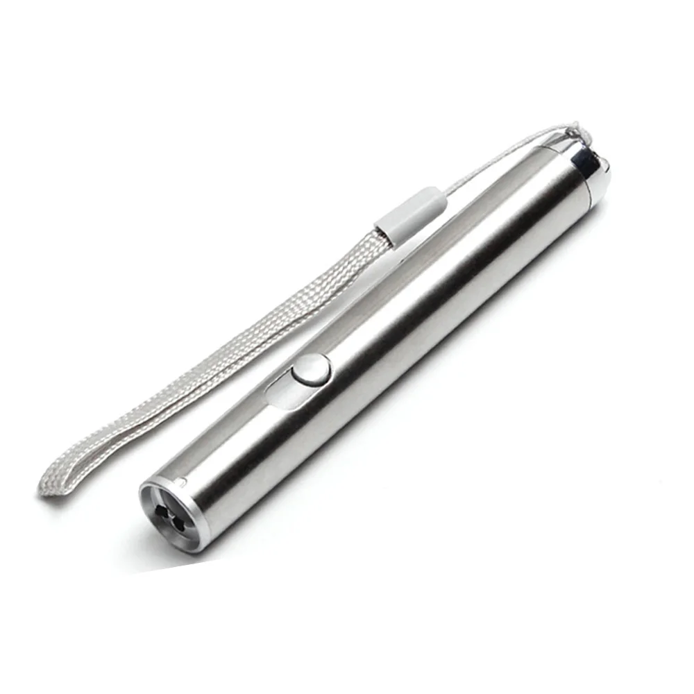 Светодиодный фонарик водонепроницаемый 3 режима мини 300 люмен 1xAA Аккумулятор для