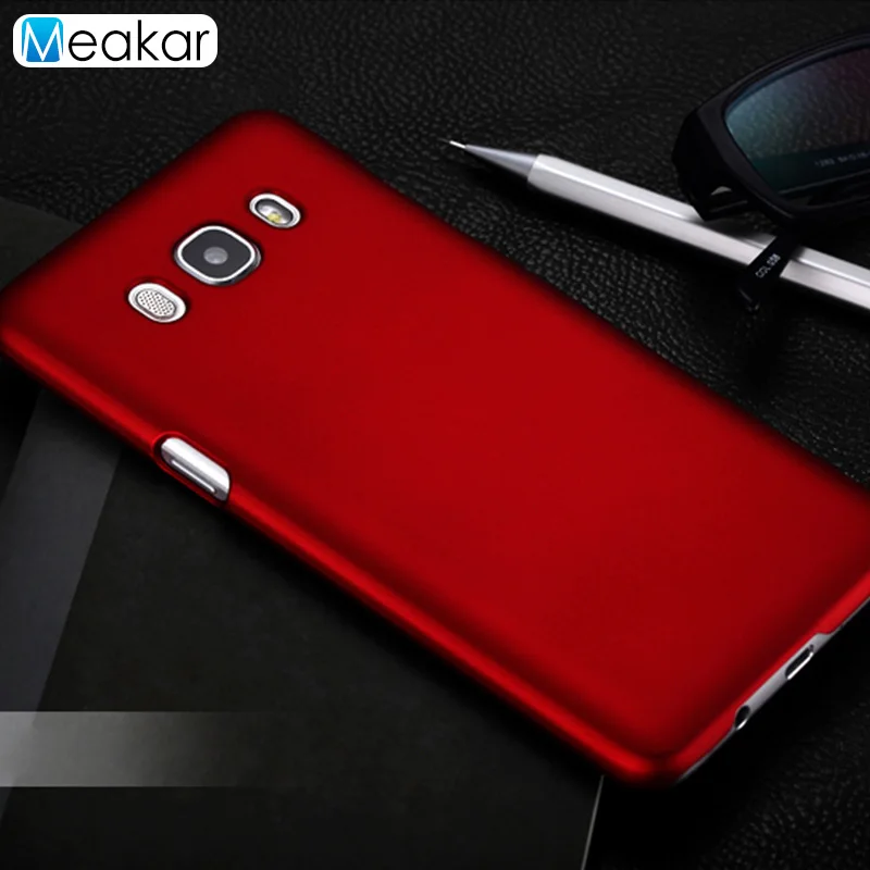 red Coque 5.2For samsung Galaxy J5 чехол для samsung Galaxy J5 SM J510 J510F J510fn J510m SM-J510fn Coque чехол - Цвет: red