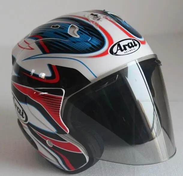 1 Топ горячий шлем Arai мотоциклетный шлем половина шлем с открытым лицом шлем-каска для мотокросса Размер: S M L XL XXL, Capacete - Цвет: 1