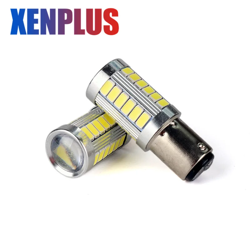 Автомобильная светодиодная сигнальная лампа Xenplus 2 шт. 1157 P21/4 Вт BA15D 33 SMD 5730 задние