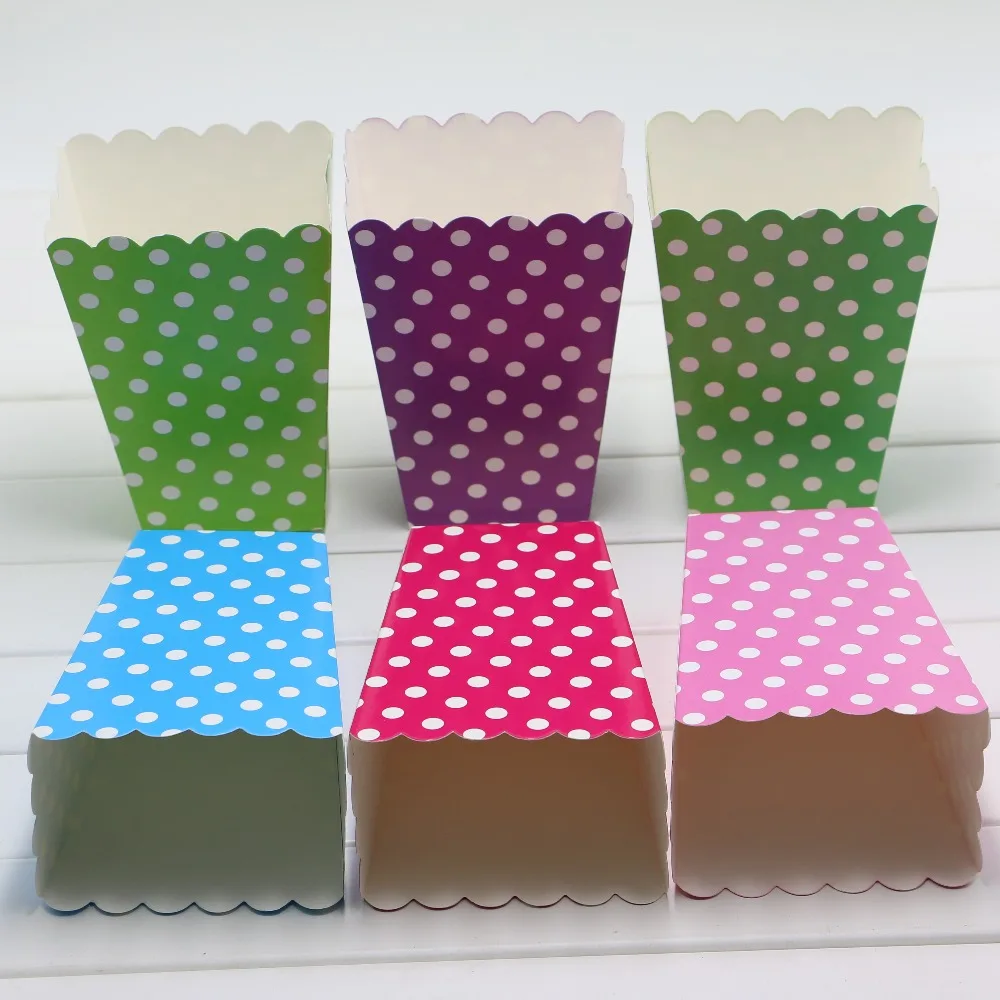 Милый детский душ 8 шт./партия вечерние театральный фильм в горошек Товары для