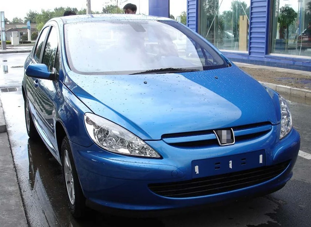 Для peugeot 307 2003 2004 2005 2006 2007 фары автомобиля прозрачные линзы Авто оболочка Крышка
