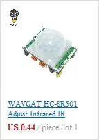 WAVGAT TFT дисплей 0,96/1,3 дюймов ips 7P SPI HD 65K полноцветный ЖК-модуль ST7735/ST7789 Привод IC 80*160 240*240(не OLED