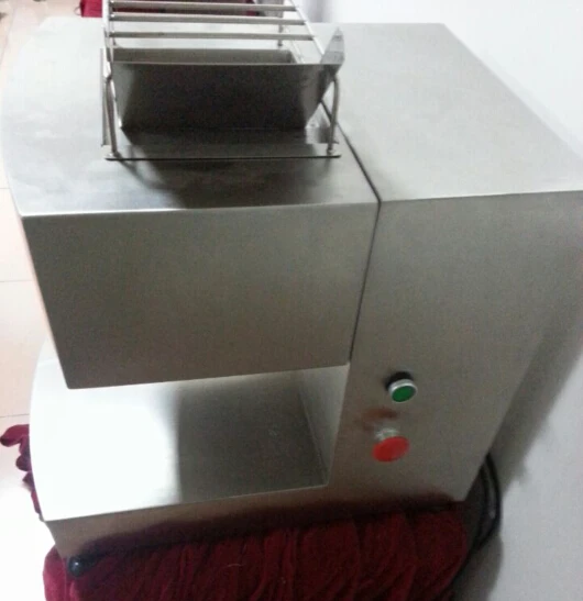 Машина для резки мяса из нержавеющей стали ломтик полоса измельченный частицы